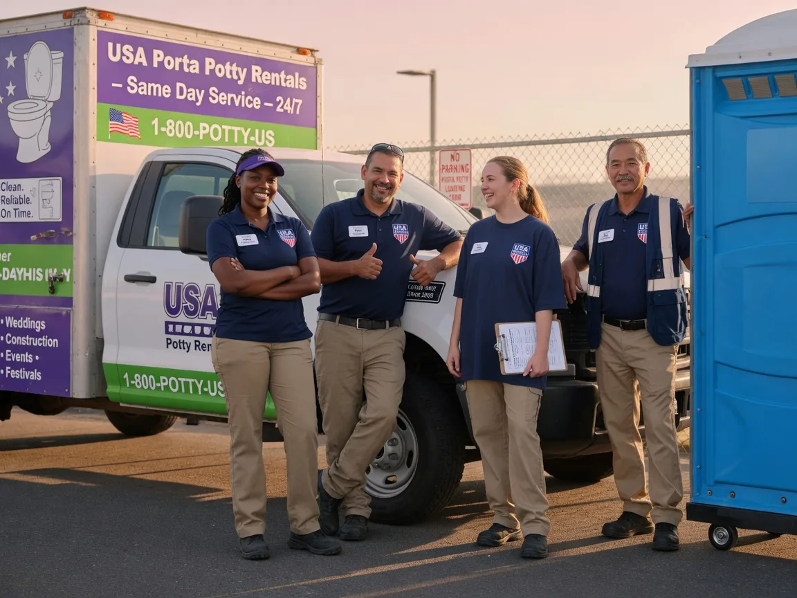 Porta Potty Rental company in Fields Landing, CA